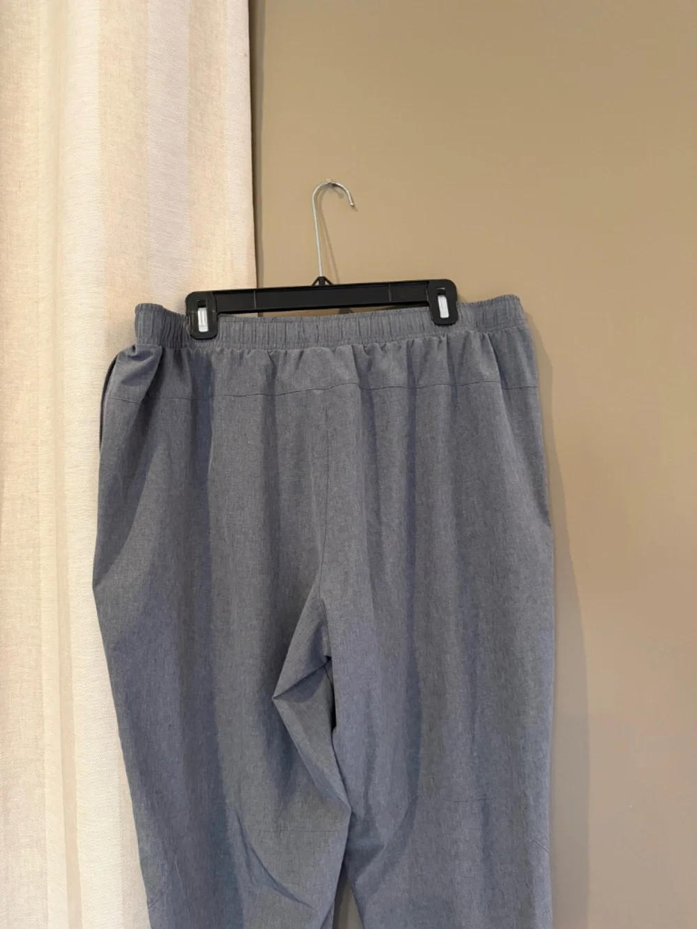 DSG Men's Gray Performance Stretch Pants Active Athletic, Lightweight Size XL